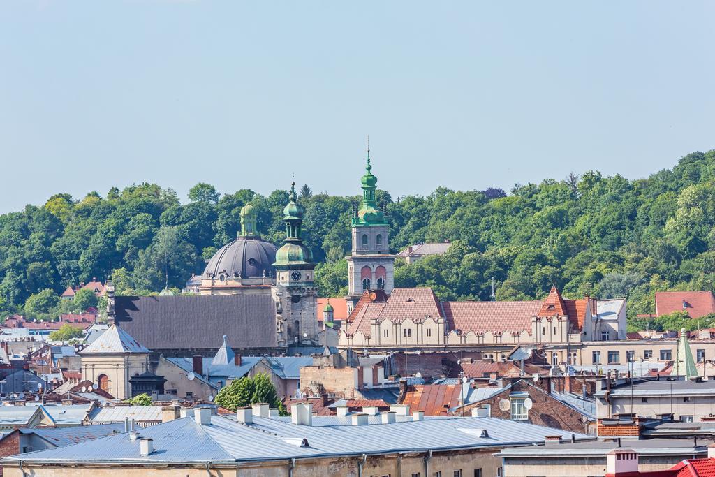 Apartment on Arkhipenka with Panorama View Lviv Bagian luar foto